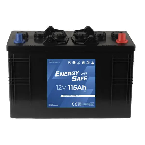 Accu Italia ES12115T 0365102 - Batteria al Piombo-Acido 12V 115 Ah per Macchine Elettriche