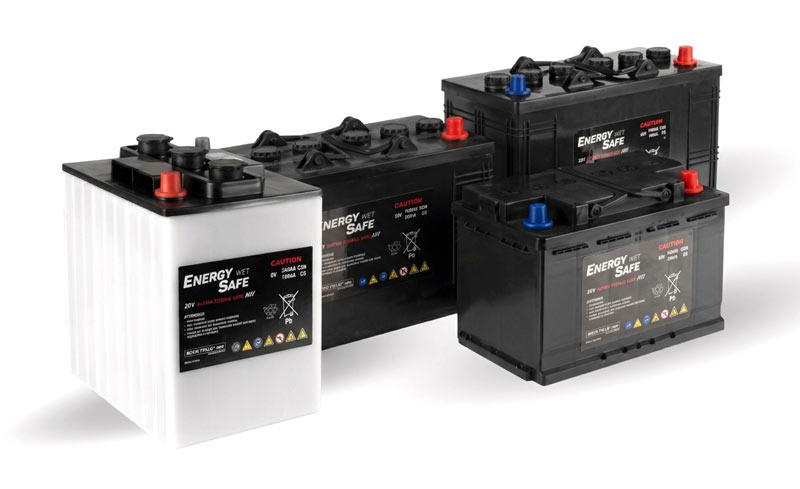 Accu Italia ES12140T 0365098 - Batterie au plomb-acide 12 V 140 Ah pour équipements électriques