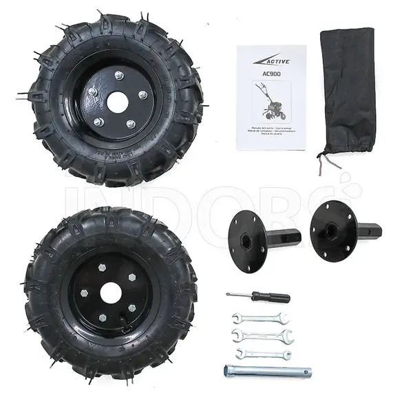 Active AC900 800725 - Motozappa Professionale a Scoppio 196 cc Larghezza Lavoro da 60 a 90 cm