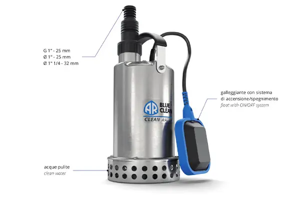 Annovi Reverberi ARUP 750XC - Pompa Immersione Acque Chiare