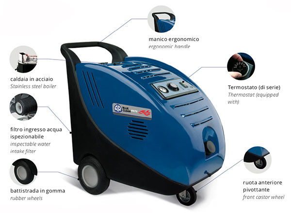 Caratteristiche Idropulitrice Annovi Reverberi AR 6670