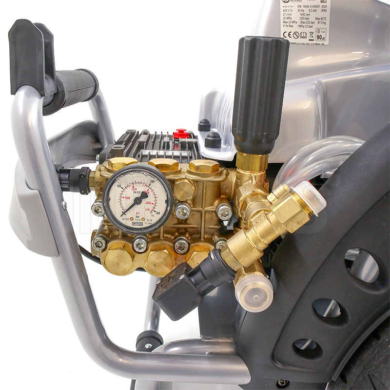 Pompa HRK 3 pistoni in ceramica