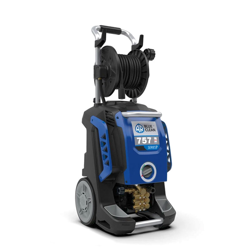 Annovi Reverberi 757 RLW Dual Pro 15764 - Idropulitrice ad Acqua Fredda 190 bar con Avvolgitubo