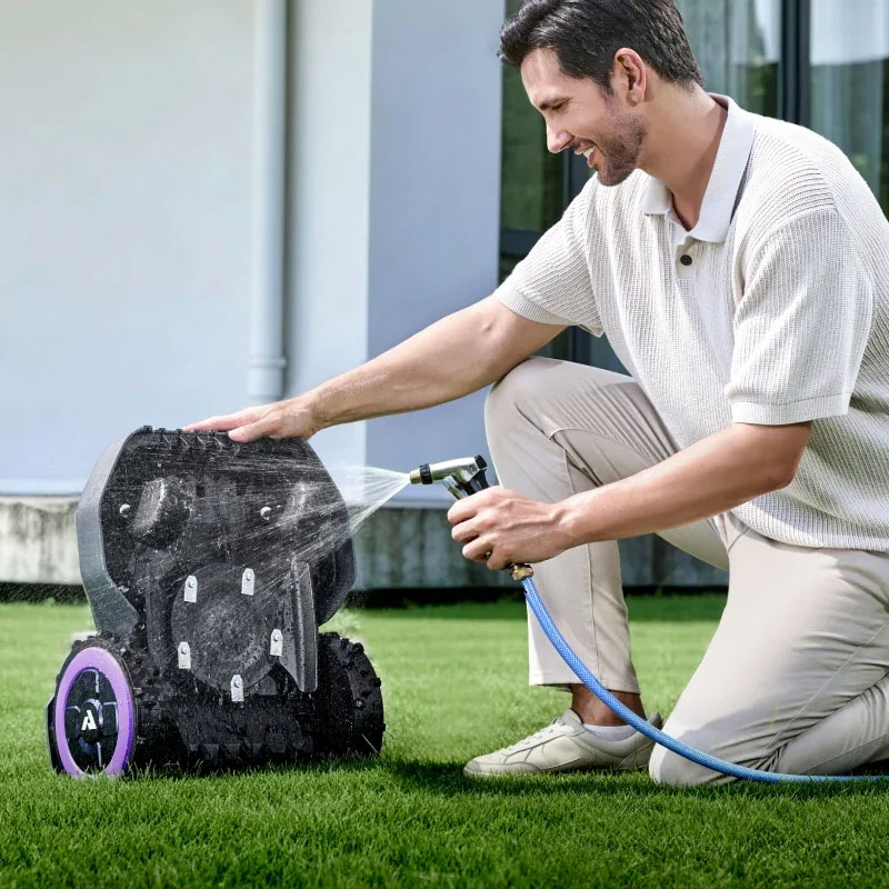 Anthbot M5 Pro - Robot Rasaerba senza filo perimetrale con 360° LiDAR + RTK & NetRTK + Dual Vision AI