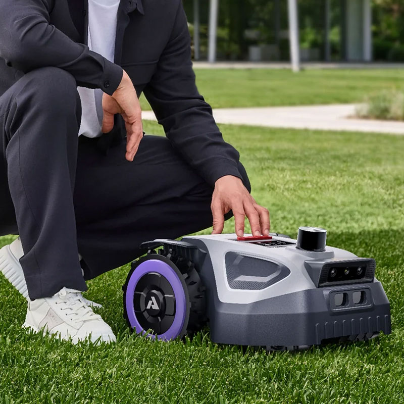 Anthbot M5 Pro - Robot Rasaerba senza filo perimetrale con 360° LiDAR + RTK & NetRTK + Dual Vision AI