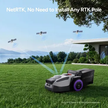 Anthbot N8 - Robot Tagliaerba 4 in 1 con Sacco di Raccolta 23 L