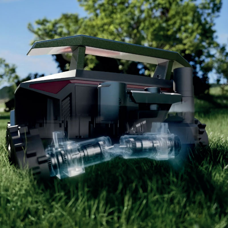 Anthbot R720 - Robot Rasaerba 4WD per Terreni in Pendenza fino a 40° e Zone Illimitate