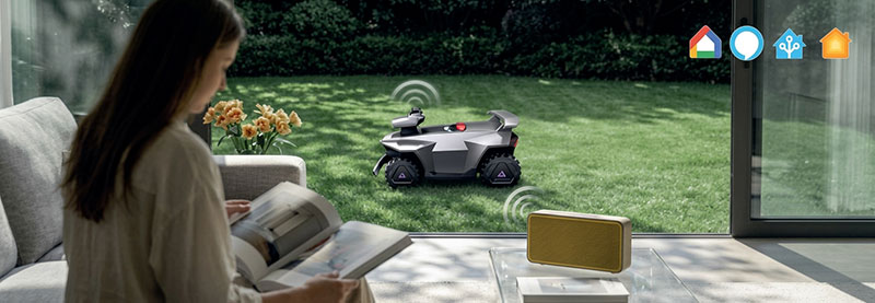 Anthbot R720 - Robot Rasaerba 4WD per Terreni in Pendenza fino a 40° e Zone Illimitate
