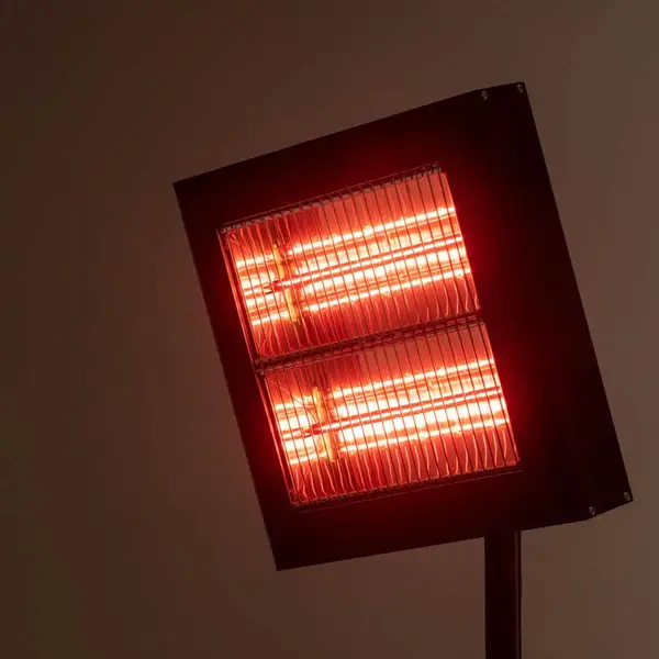 Victory Lighting HLQT40BG - Lampada ad Infrarossi 15 mq Dissipazione Calore