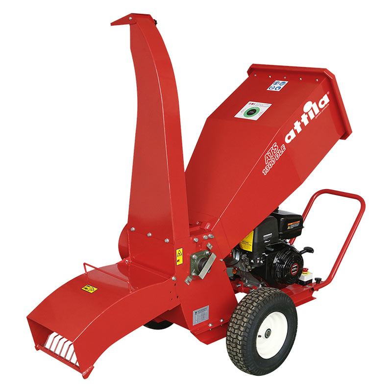 Attila ATS 1300 DLE 064430 - Broyeur de branches à essence avec moteur Loncin 420 cm3