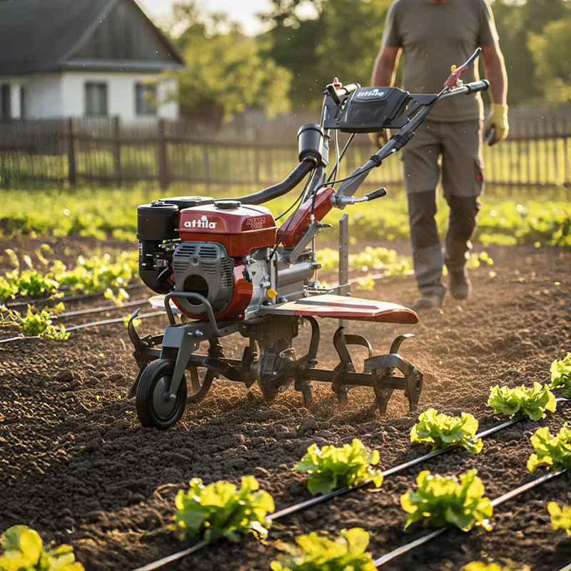 Attila ATMZ 1120 067100 - Professional Petrol Tiller with 212 cc Weima Engine