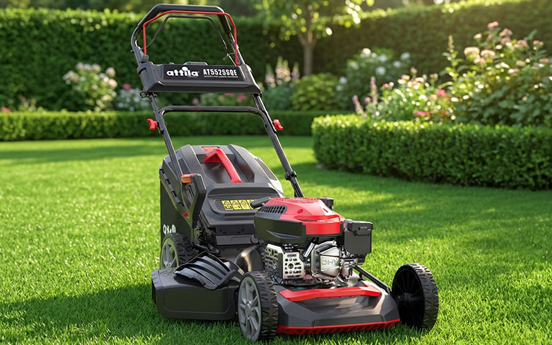 Attila AT 5525 SQE - 4-in-1 petrol-powered lawnmower