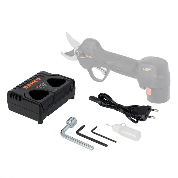 BAHCO BCL226 - Forbice a Batteria per Potatura Rami Sottili e Piccole Viti
