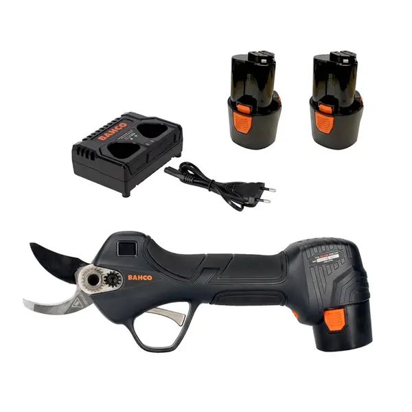 BAHCO BCL226 - Forbice a Batteria per Potatura Rami Sottili e Piccole Viti