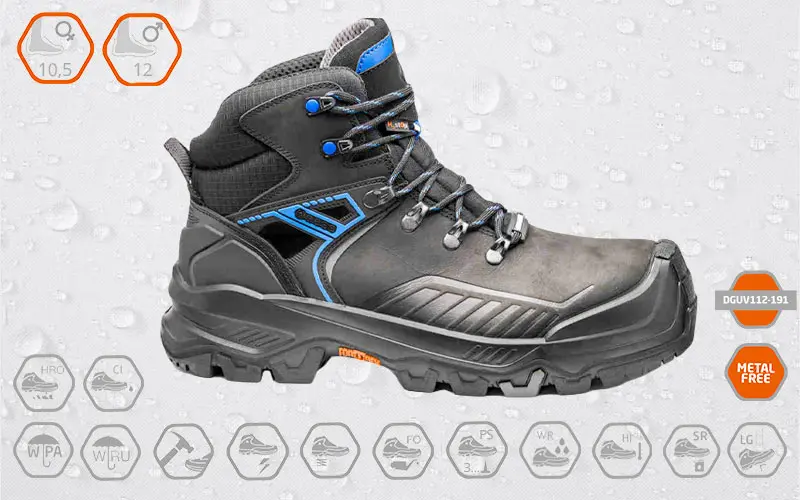 Base Protection T-FORT MID B1603 - Scarpe Antinfortunistiche waterproof