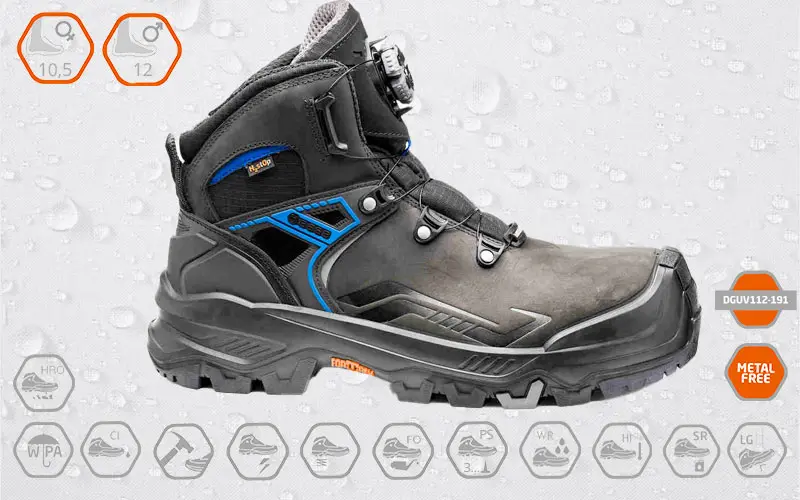 Base Protection T-ROBUST Scarpe Antinfortunistiche Invernali Waterproof
