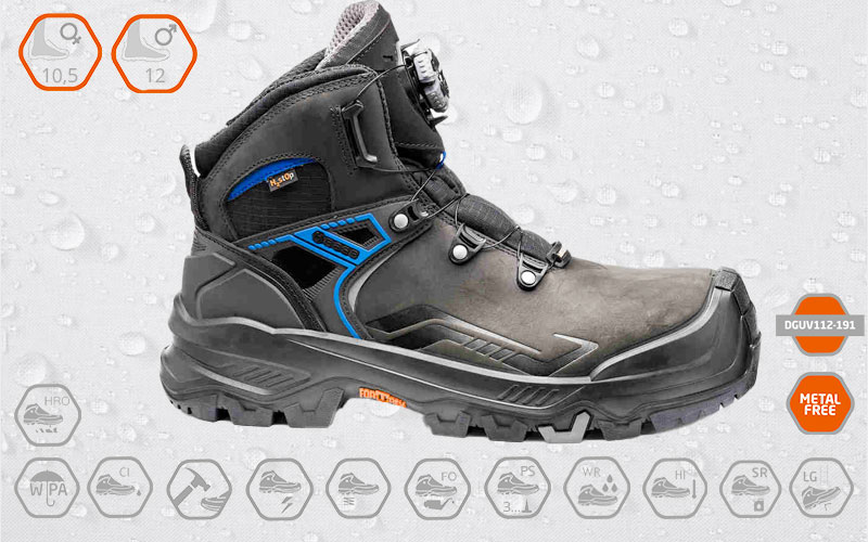 Chaussures de sécurité d'hiver imperméables T-ROBUST de protection de base