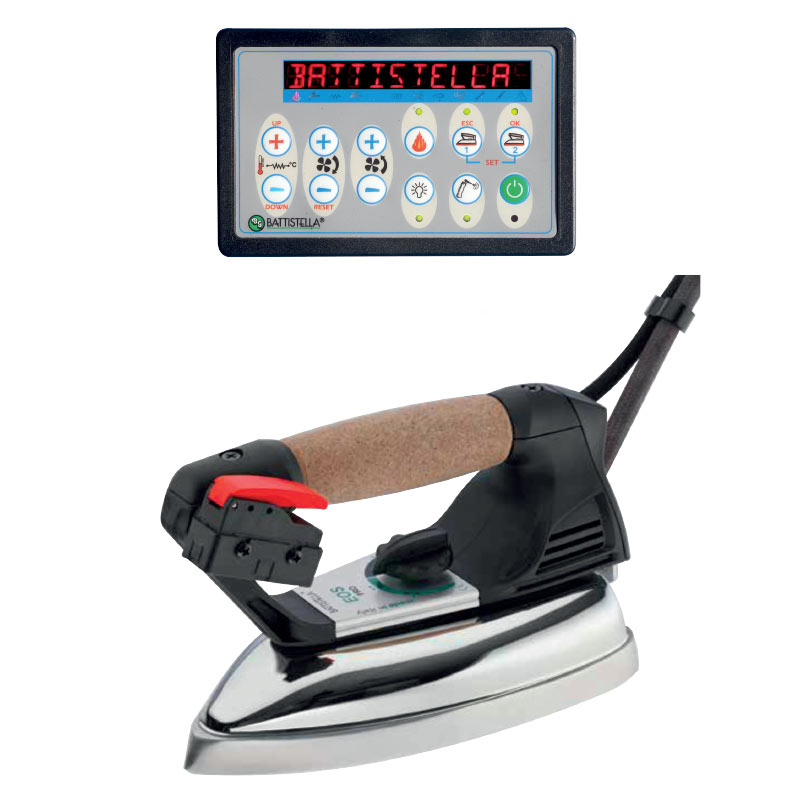 Battistella Andromeda Max Vap - Steam Ironing Table Standard Equipment