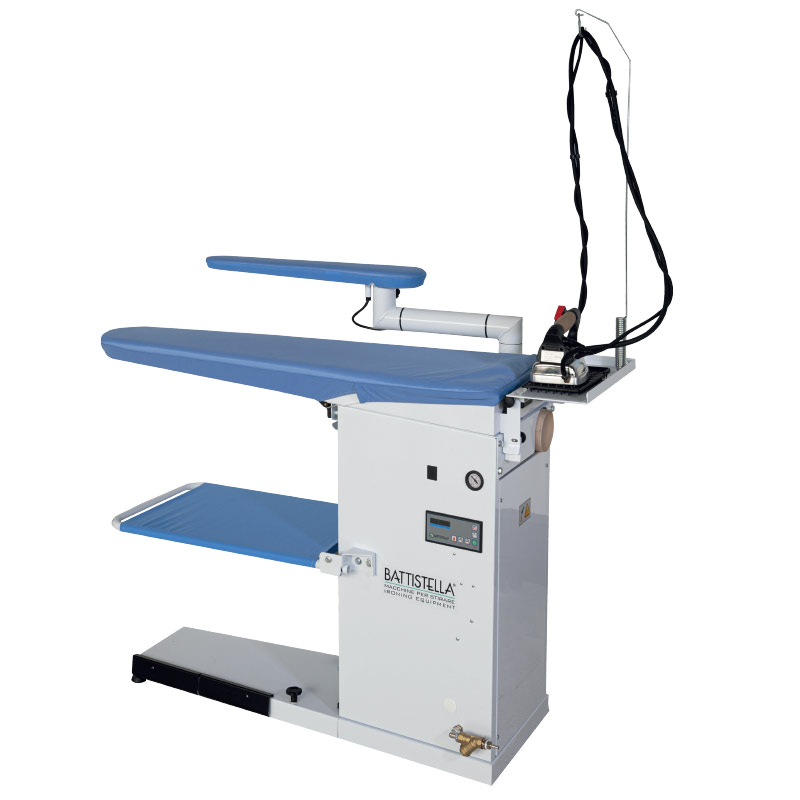 Battistella Archimede/C6 - Folding Industrial Ironing Table for Intensive Use