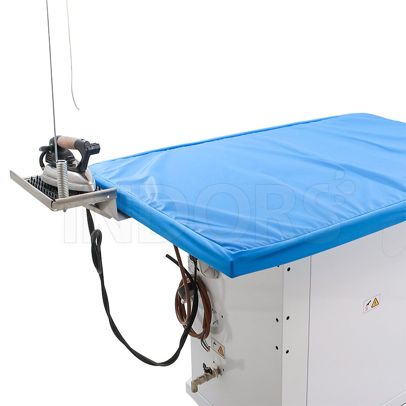 Battistella Urano with Boiler - Heated Industrial Ironing Table with Rectangular Top