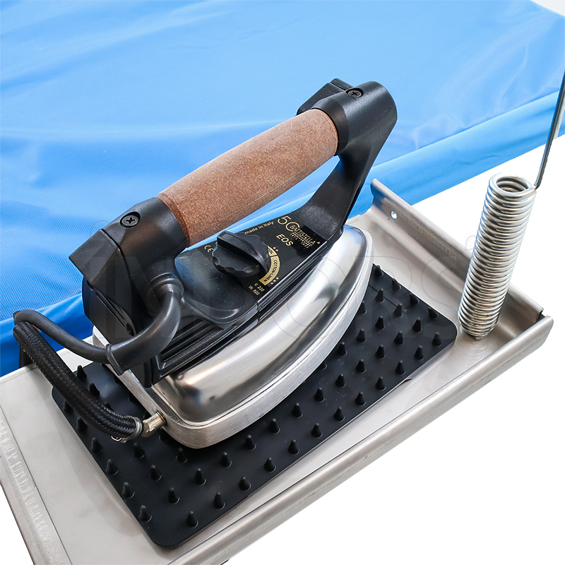 Battistella Urano with Boiler - Heated Industrial Ironing Table with Rectangular Top