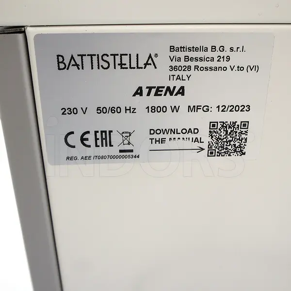 Battistella Atena - Generatore di Vapore 4,5 L