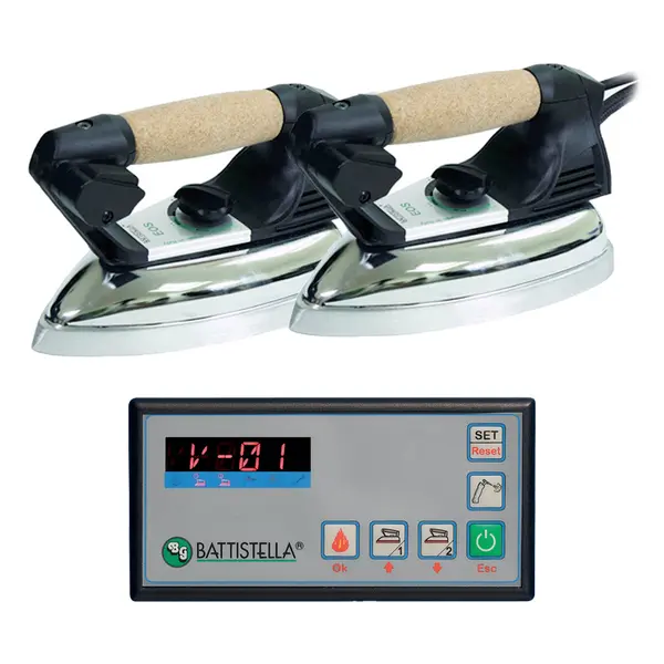 Battistella Plutone - Generatore di Vapore per 2 Ferri da Stiro mod EOS