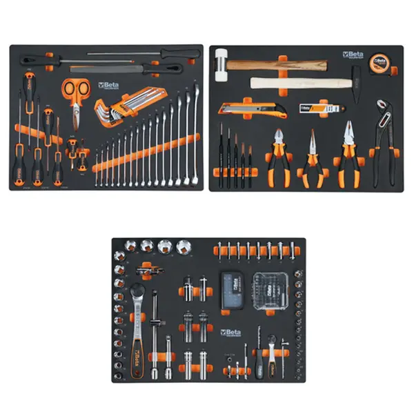 Beta C45PRO 2.0 B7 - Piano di Lavoro da Officina 61,5 cm con 196 Attrezzi Inclusi