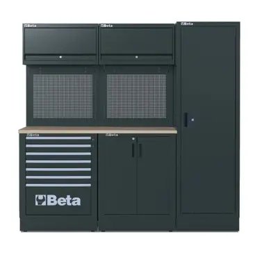 Beta RSC50 2.0 D - Piano di Lavoro da Officina 70 cm con 224 Attrezzi Inclusi
