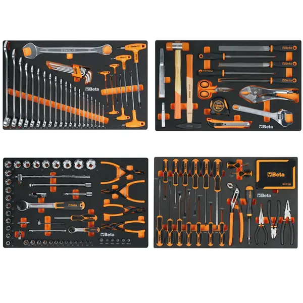 Beta RSC50 2.0 D - Piano di Lavoro da Officina 70 cm con 224 Attrezzi Inclusi