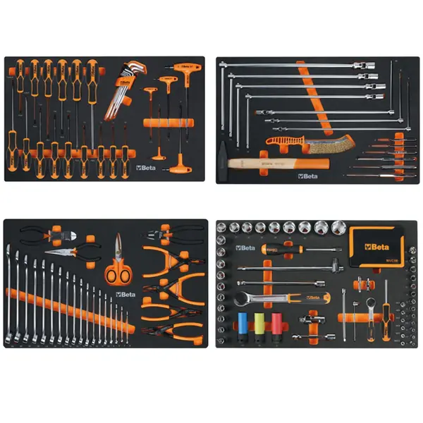Beta RSC50 2.0 DX/223UT - Piano di Lavoro da Officina 70 cm con 223 Attrezzi Inclusi
