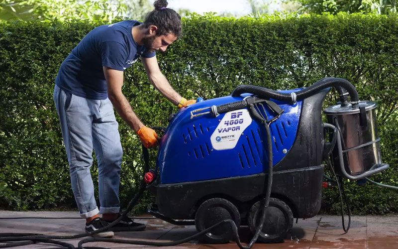 Bieffe Farinelli BF602CL - Steam generator for cleaning BF4000 VACUUM + Cleaning Accessories Kit