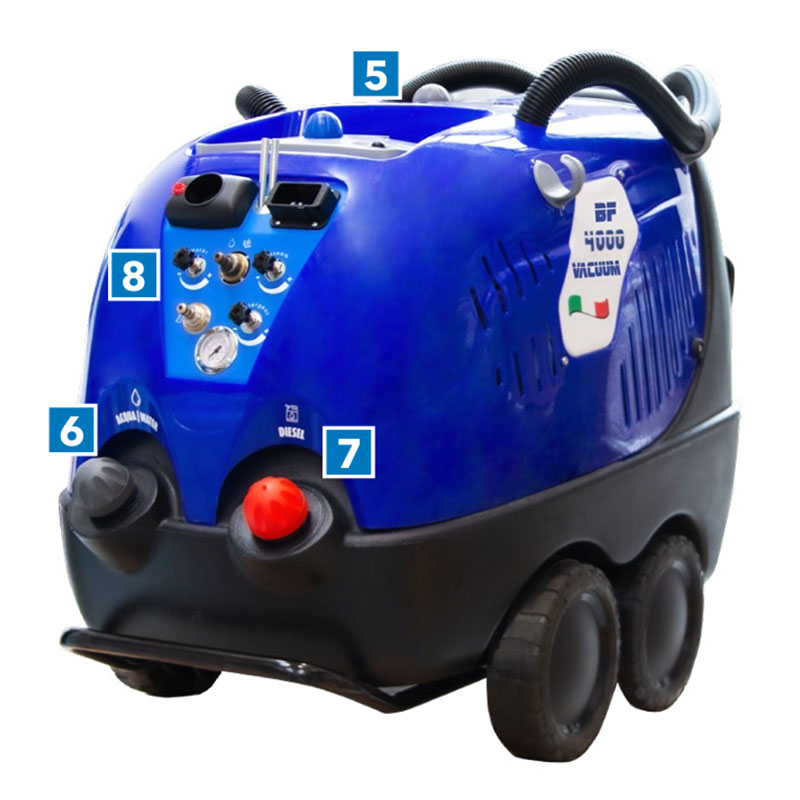 Bieffe Farinelli BF602CL Generatore vapore BF4000 VACUUM + KIT