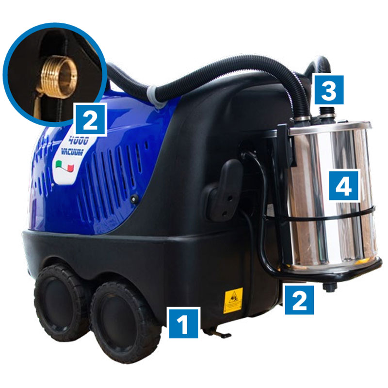 Bieffe Farinelli BF602CL Generatore vapore BF4000 VACUUM + KIT