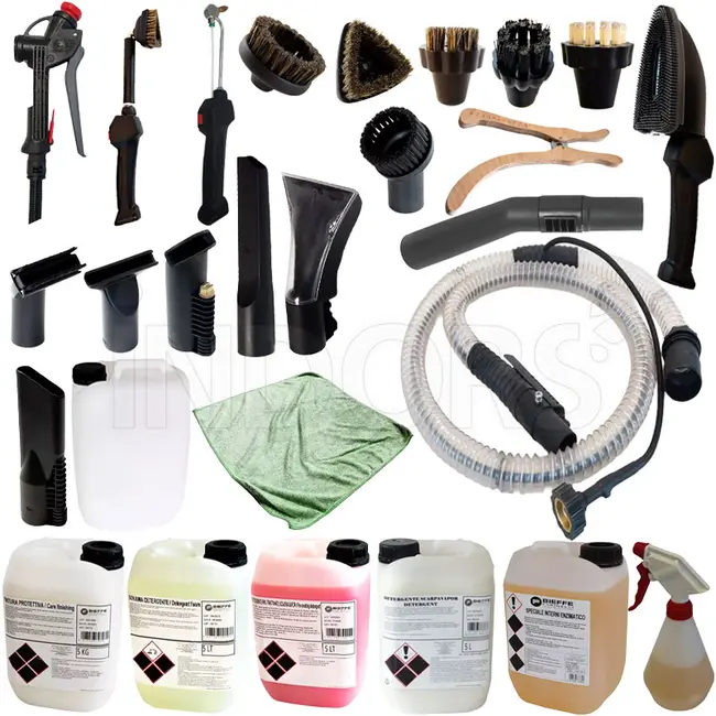 Bieffe Farinelli Scarpavapor No Limits BF426S Pulitore a Vapore e Ozono completo di Accessori