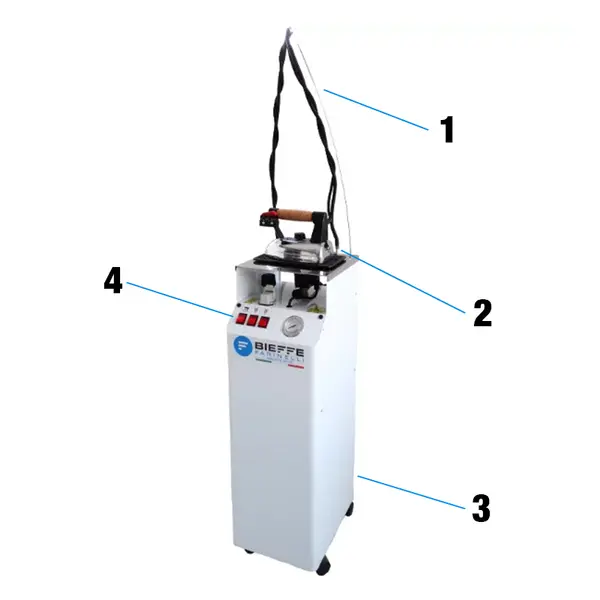 Bieffe Farinelli Automatic Vapor BF048 Generatore di Vapore 2,8 L con ferro da Stiro incluso 850 W