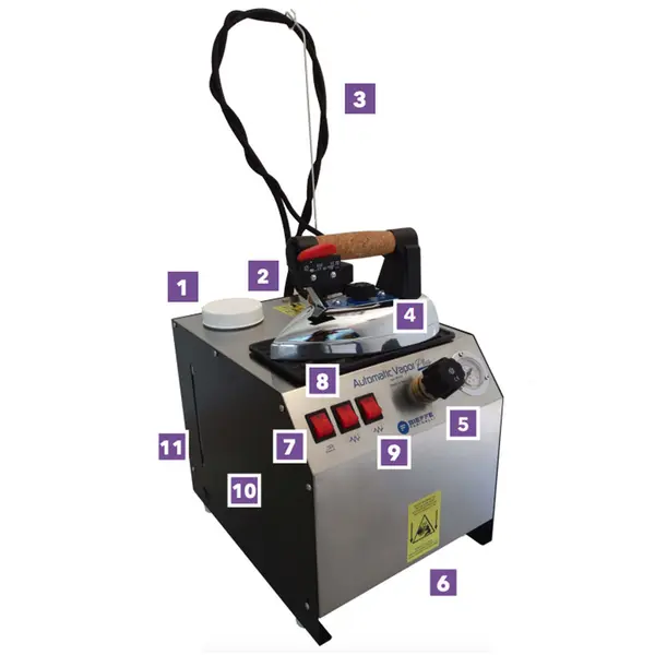 Bieffe Farinelli Automatic Vapor Plus BF049 Generatore di Vapore Compatto + ferro da stiro