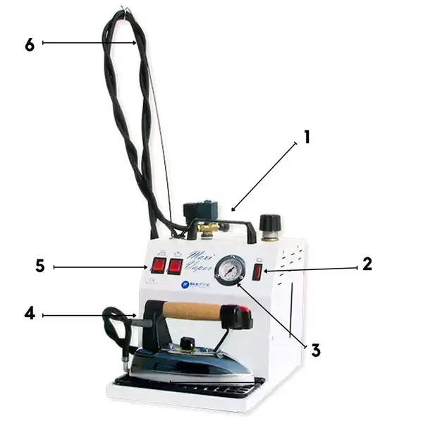 Bieffe Farinelli Maxi Vapor BF004CI - Generatore Vapore per Stiro 3.5 bar 