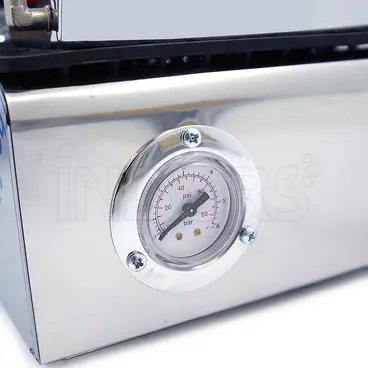 Bieffe Farinelli Super Vapor Plus Inox con Generatore di Vapore e Manometro