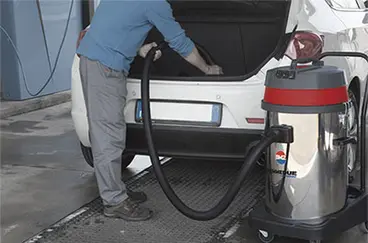 Biemmedue SM 80 2 Motori - Bidone Aspiratutto Professionale con Fusto Fisso o Basculante