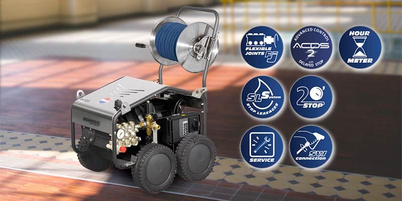 utilizzo Biemmedue Maxima 350/15 C/ACC 13 - Idropulitrice Industriale 900 L/h