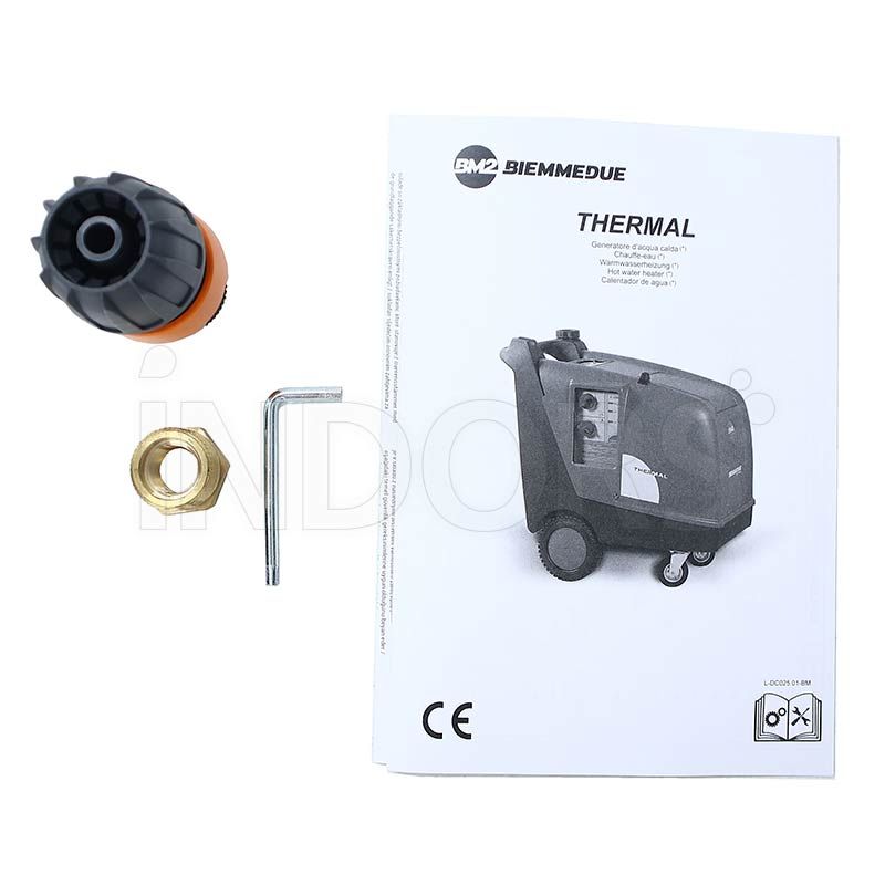 standard equipment Standard equipment M22 pipe Connection Joint Accessories on request Stainless steel coil Stainless steel hose reel Self-priming electric pump Stainless steel flue exhaust adapter Stainless steel flue exhaust pipe Stainless steel chimney terminal