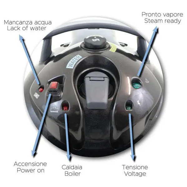 spie Biemmedue Gemini Plus - Pulitore a Vapore Aspirazione Professionale
