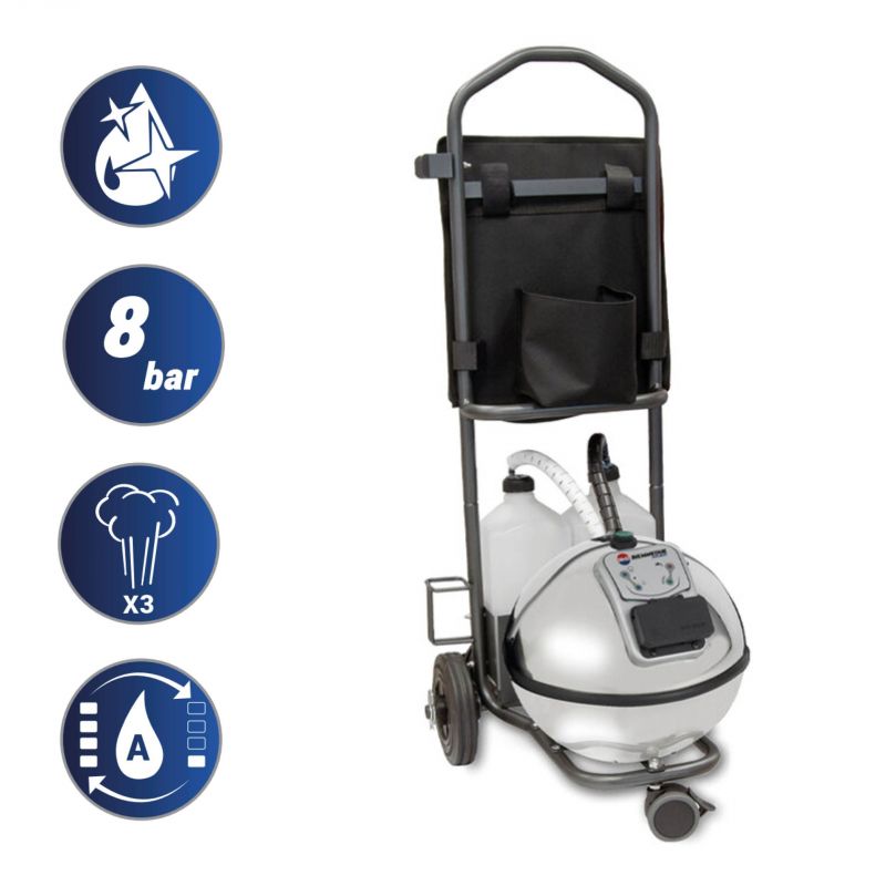Biemmedue Virgo Plus - Pulitore a Vapore Professionale