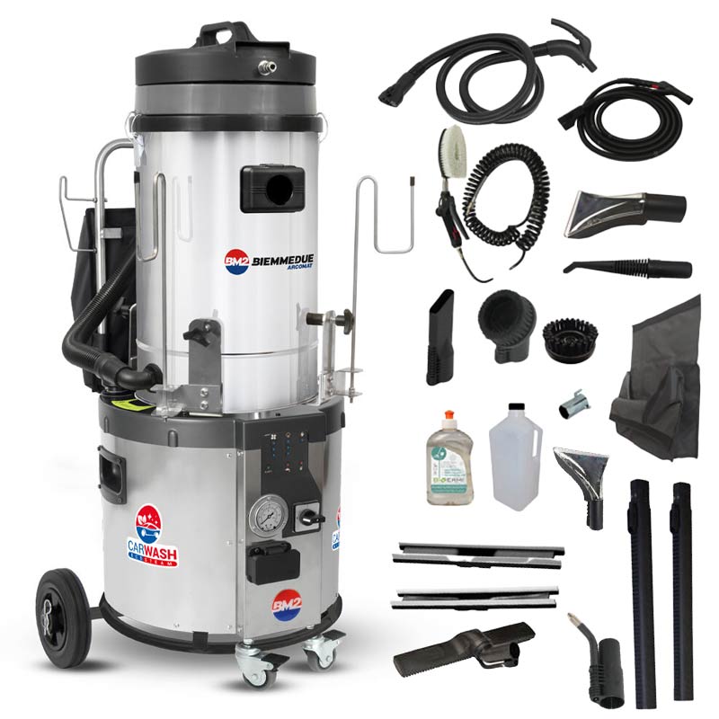 Biemmedue Ursa Car Wash Steam Cleaner and Vacuum Cleaner