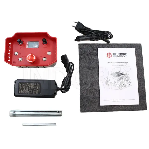 dotazione standard robot bluebird remote control
