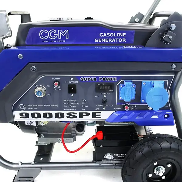 quadro comandi CGM 9000SPE Gruppo Elettrogeno Professionale 7,2 kW di Emergenza
