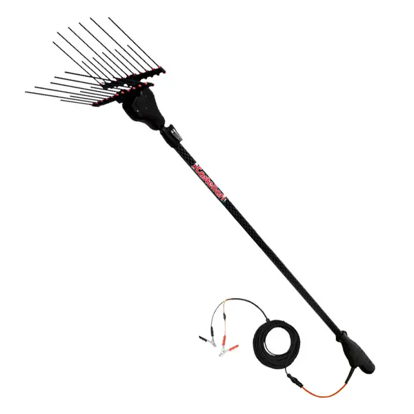 Castellari Tornado Carbon L V3 - Abbacchiatore con Asta Telescopia e Rebbi in Carbonio 3,3 m