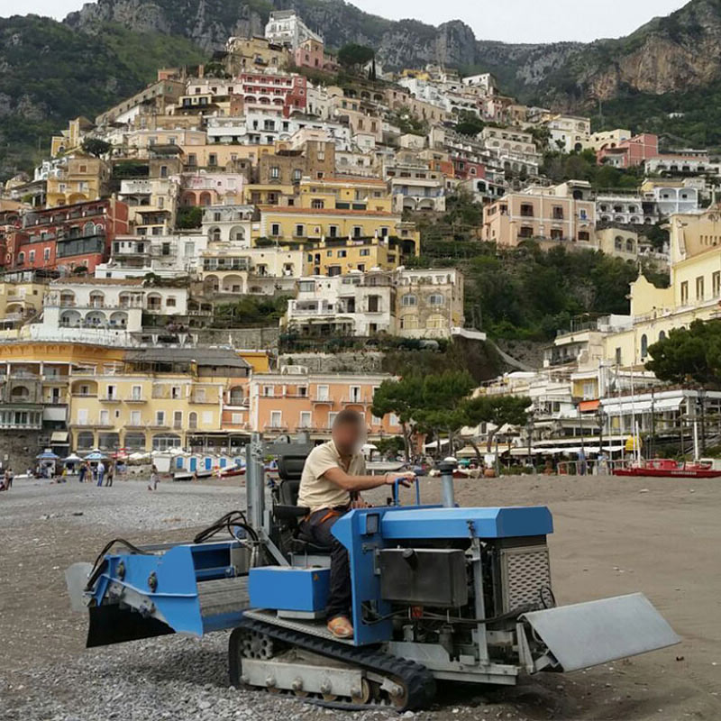 Chariot Speed Tapiro grand format - Nettoyeur de plage professionnel 7000÷14000 m²/h