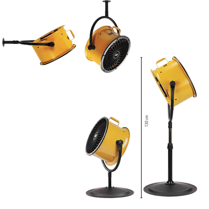 CFG CT004 - Ventilatore 4 in 1 con Piedistallo CAT HVPD-14AC Ø 35 cm
